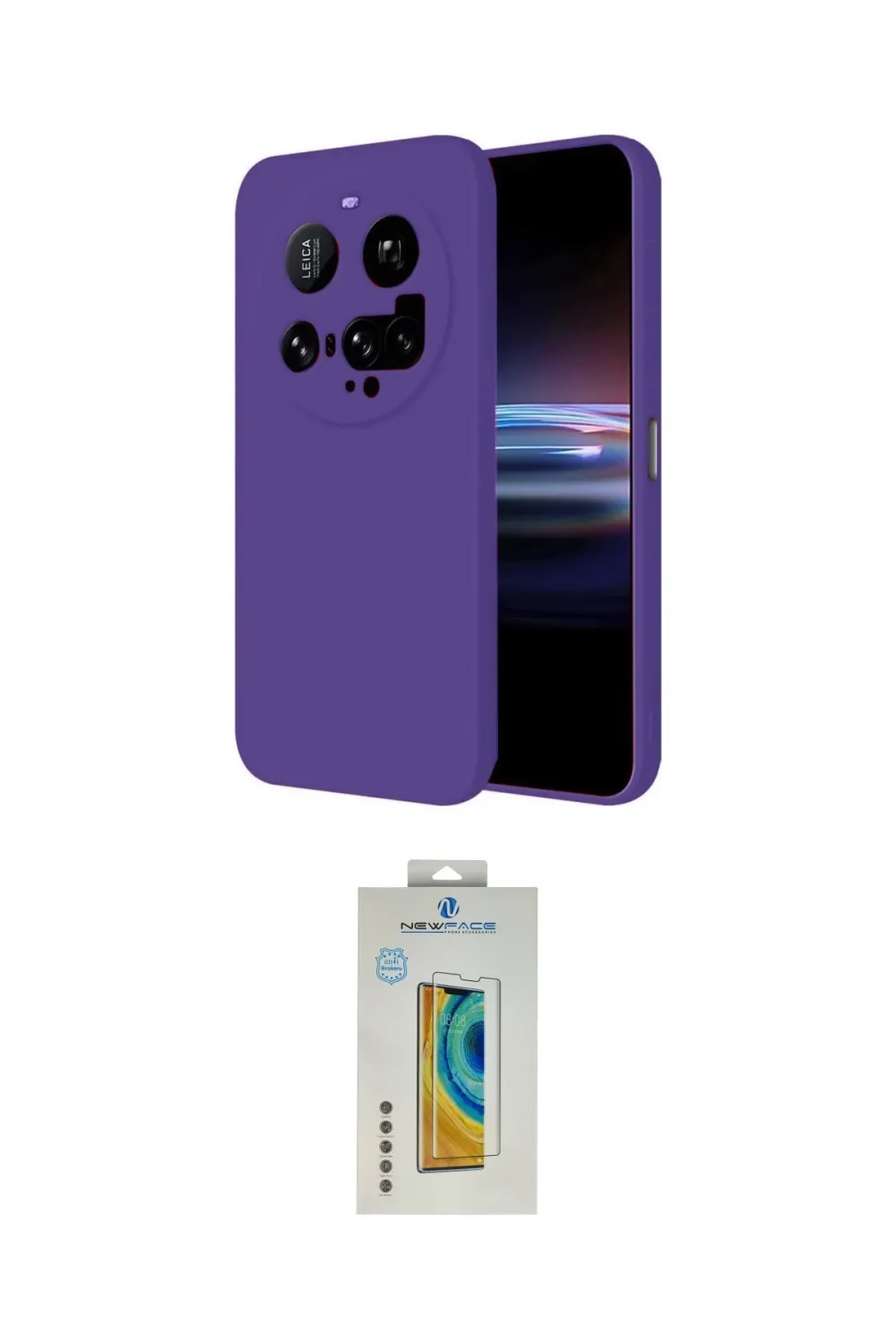 ieg™ Mi 15 Ultra Kılıf Ahenk Serisi - Siyah Polymer Nano Ekran Koruyucu