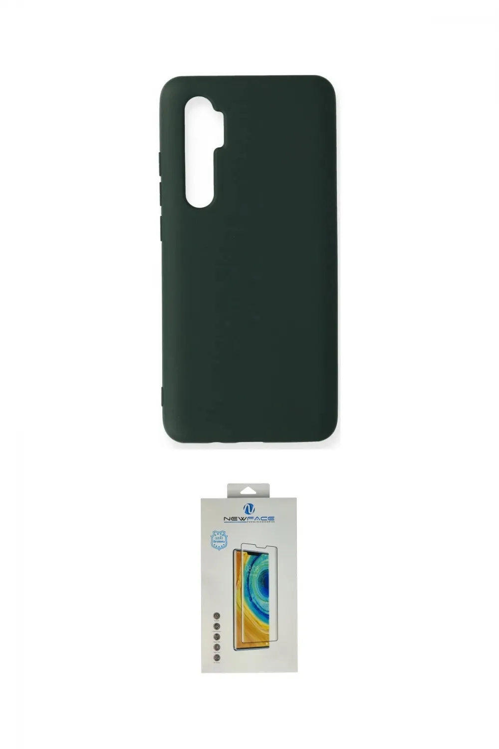 ieg™ Mi Note 10 Lite Kılıf Ahenk Serisi - Şeffaf Polymer Nano Ekran Koruyucu