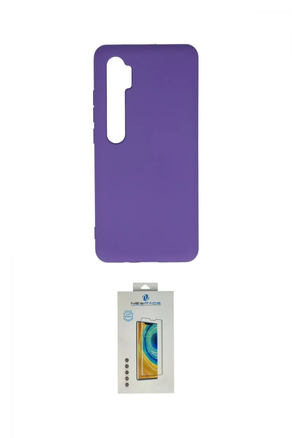 ieg™ Mi Note 10 Lite Kılıf Ahenk Serisi - Şeffaf Polymer Nano Ekran Koruyucu