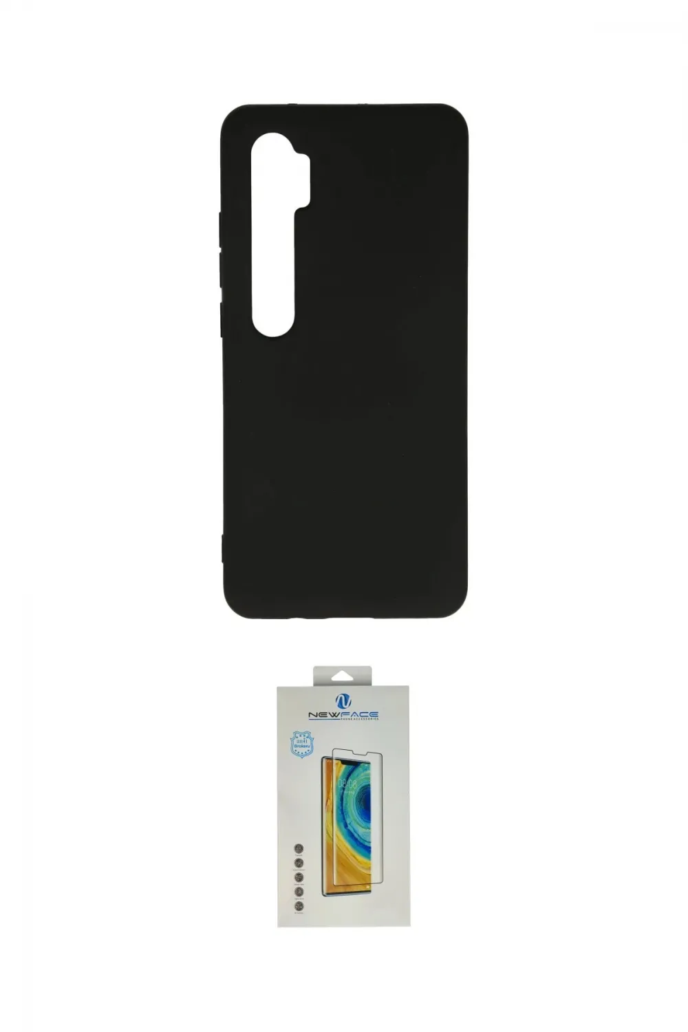 ieg™ Mi Note 10 Lite Kılıf Ahenk Serisi - Şeffaf Polymer Nano Ekran Koruyucu