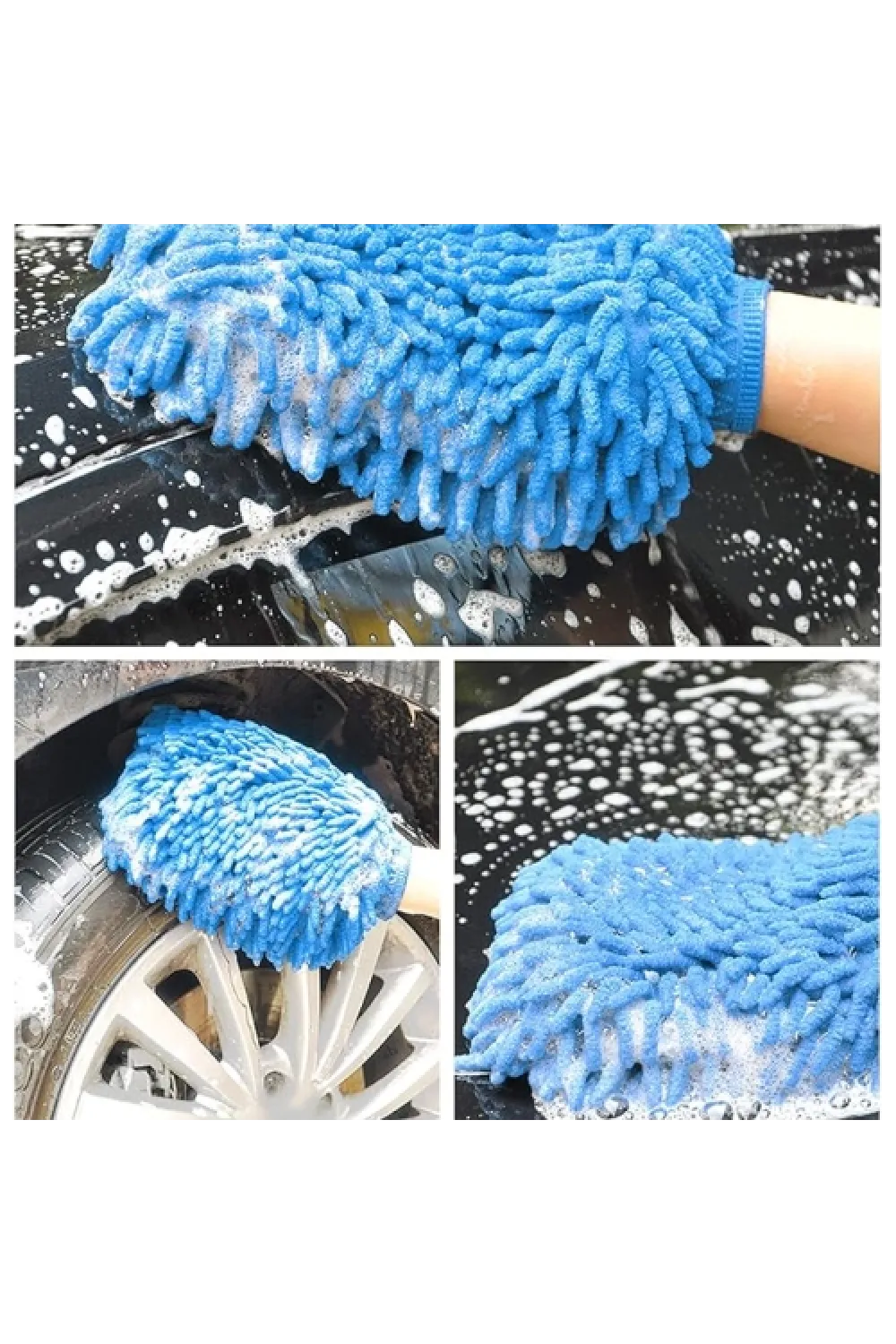 Mikrofiber Araç Yıkama Eldiveni