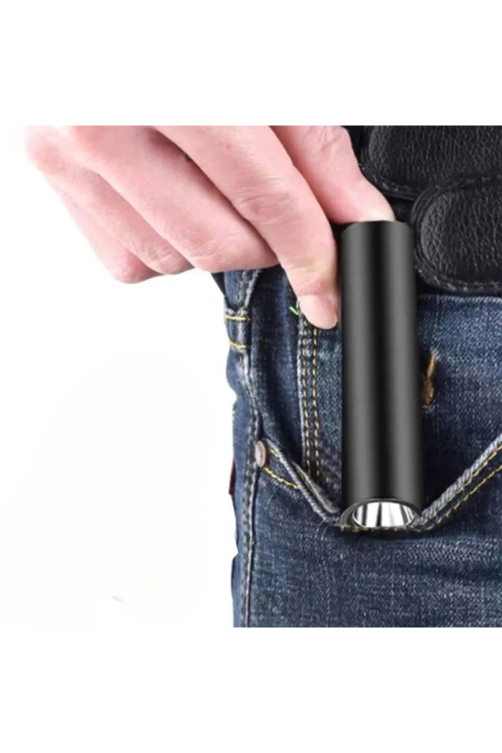 Mini Cep Boy USB İle Şarj Olan Oje Kurutucu Sahte Para Kontol LED UV Mor Işık El Feneri
