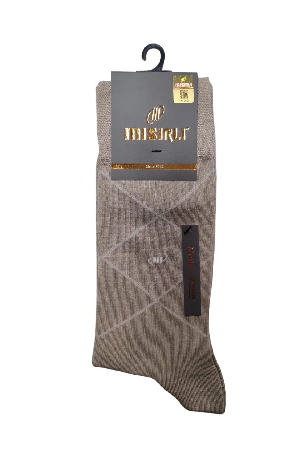 ieg™ Mısırlı 61052 Erkek Modal Tencel Desenli Soket Çorap