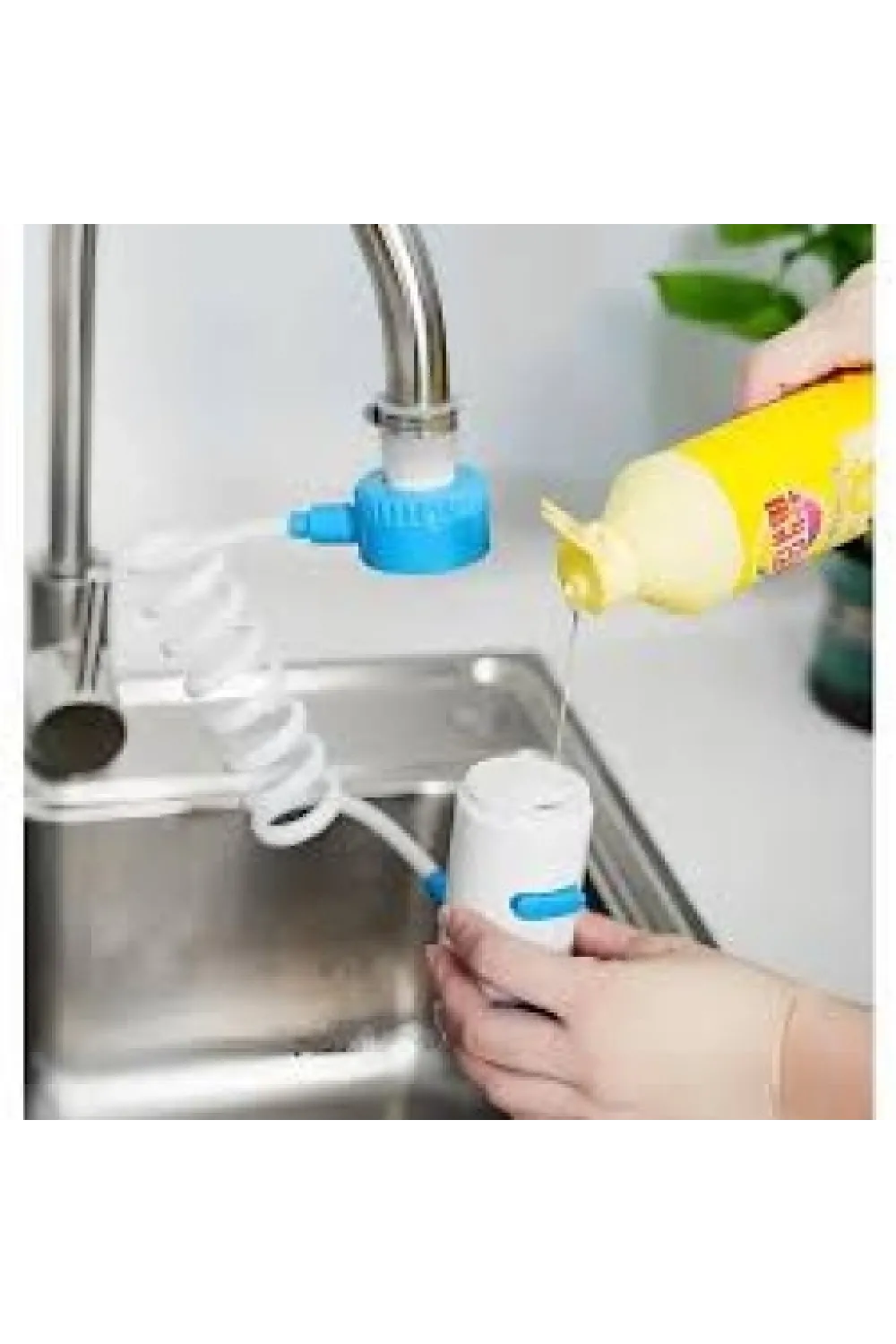 Multifonksiyonel Musluk Uzatıcı Ve Sabun Dispenseri