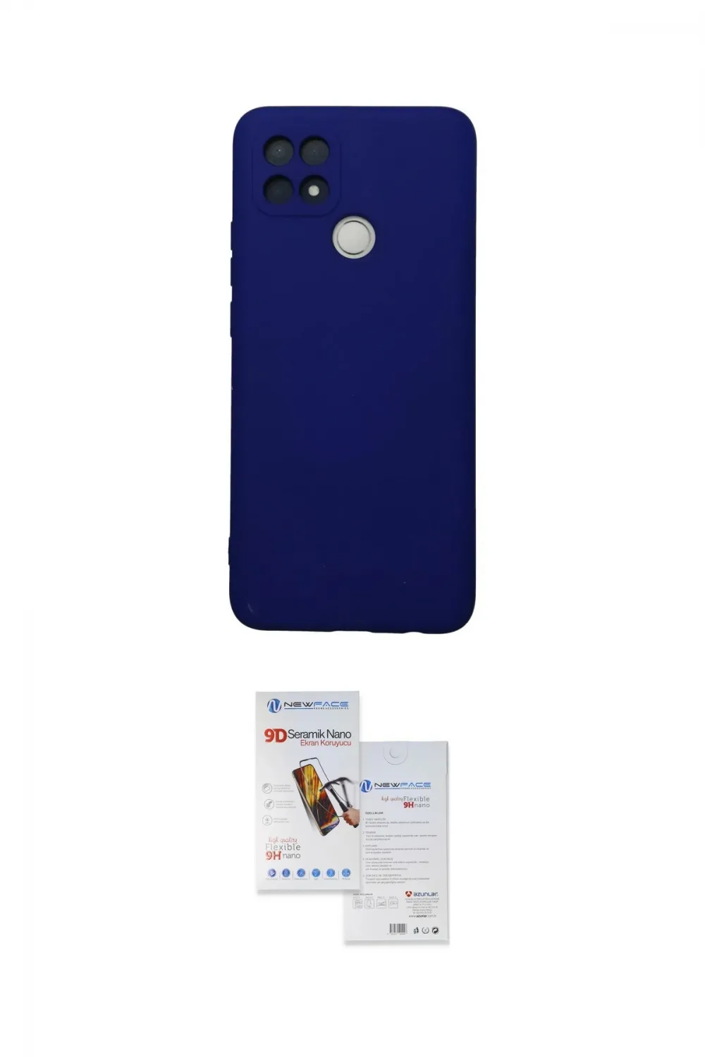 ieg™ Oppo A15 Kılıf Ahenk Serisi - Siyah Seramik Nano Ekran Koruyucu