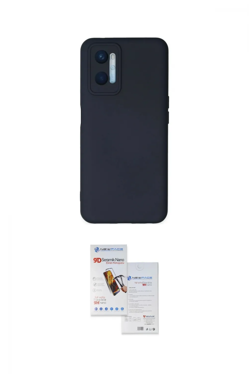ieg™ Oppo A96 Kılıf Ahenk Serisi - Siyah Seramik Nano Ekran Koruyucu