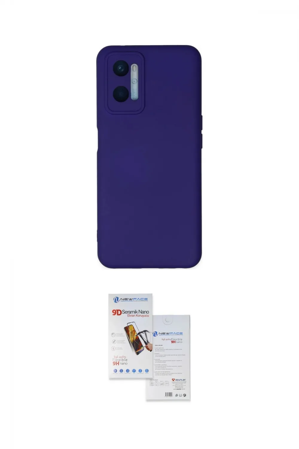 ieg™ Oppo A96 Kılıf Ahenk Serisi - Siyah Seramik Nano Ekran Koruyucu