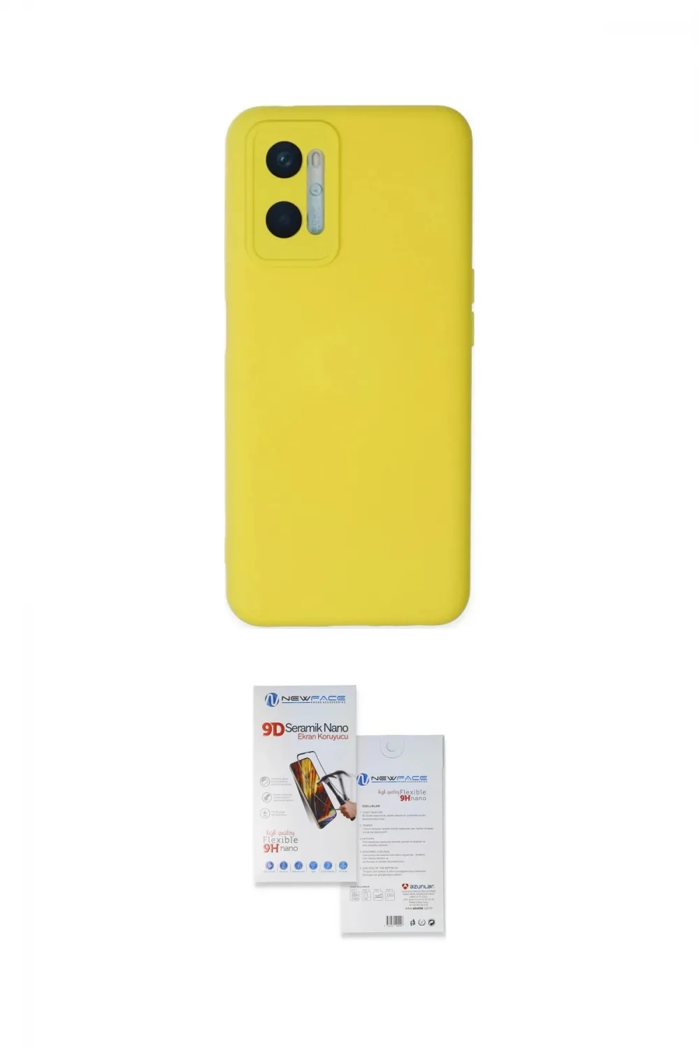ieg™ Oppo A96 Kılıf Ahenk Serisi - Siyah Seramik Nano Ekran Koruyucu