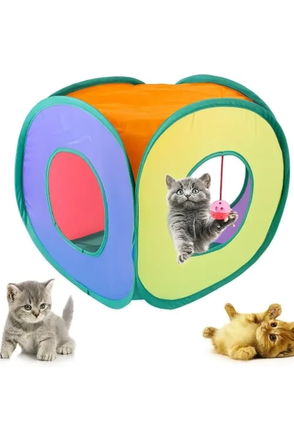 Oyuncak Toplu Kedi Oyun Tüneli