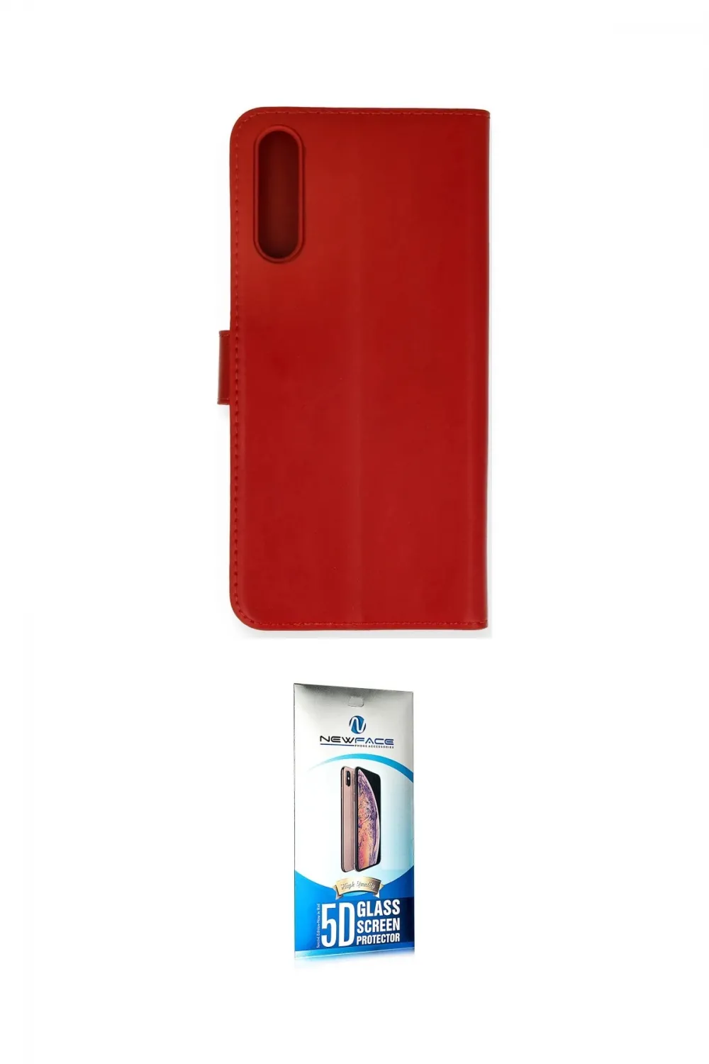 ieg™ P Smart S Kılıf Siluet Işık Serisi - Siyah 5D Eko Cam Ekran Koruyucu