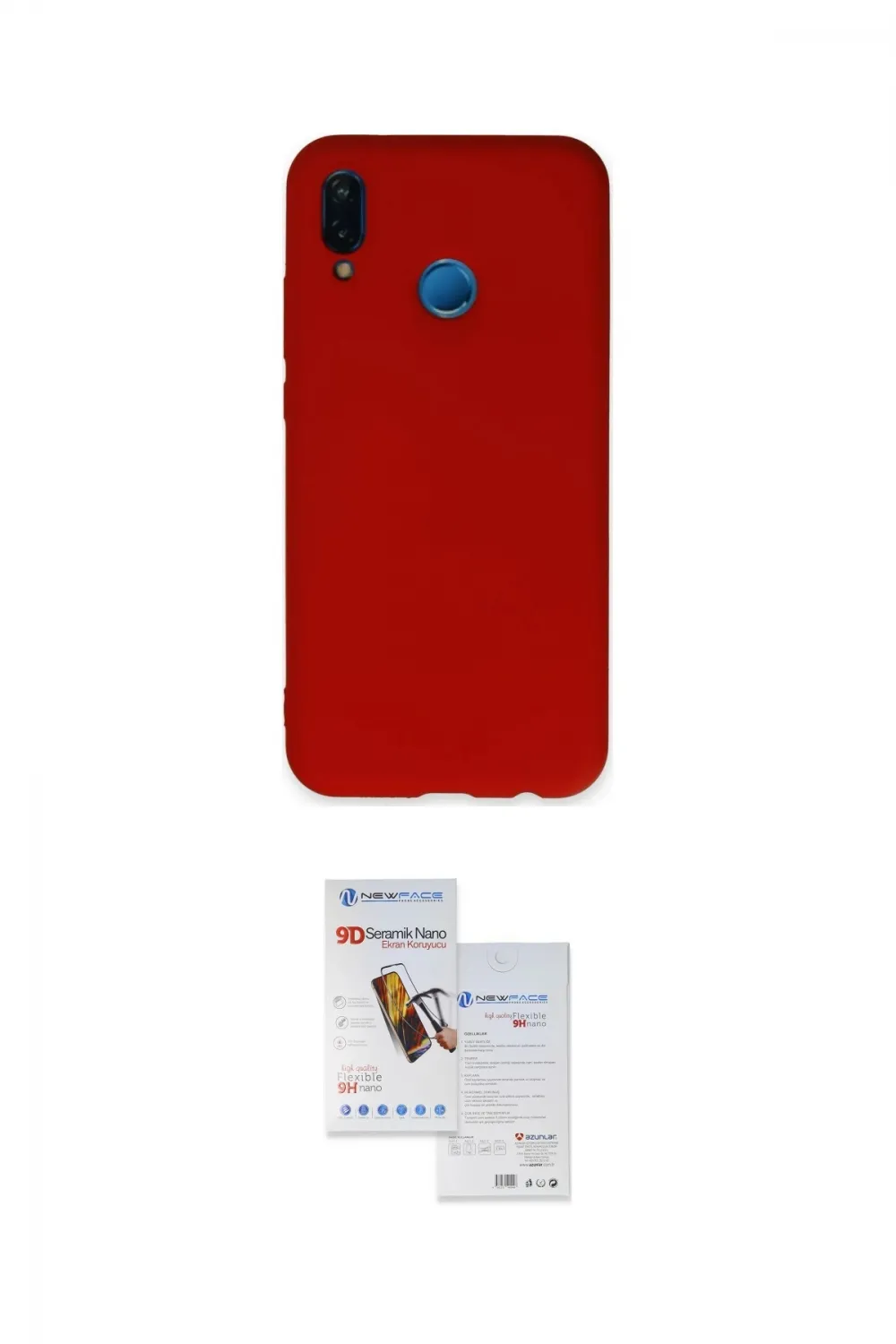 ieg™ P20 Lite Kılıf Ahenk Serisi - Siyah Seramik Nano Ekran Koruyucu