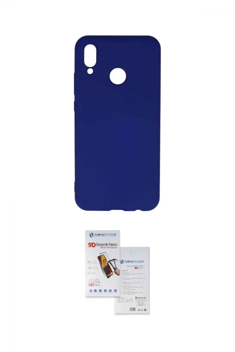 ieg™ P20 Lite Kılıf Ahenk Serisi - Siyah Seramik Nano Ekran Koruyucu