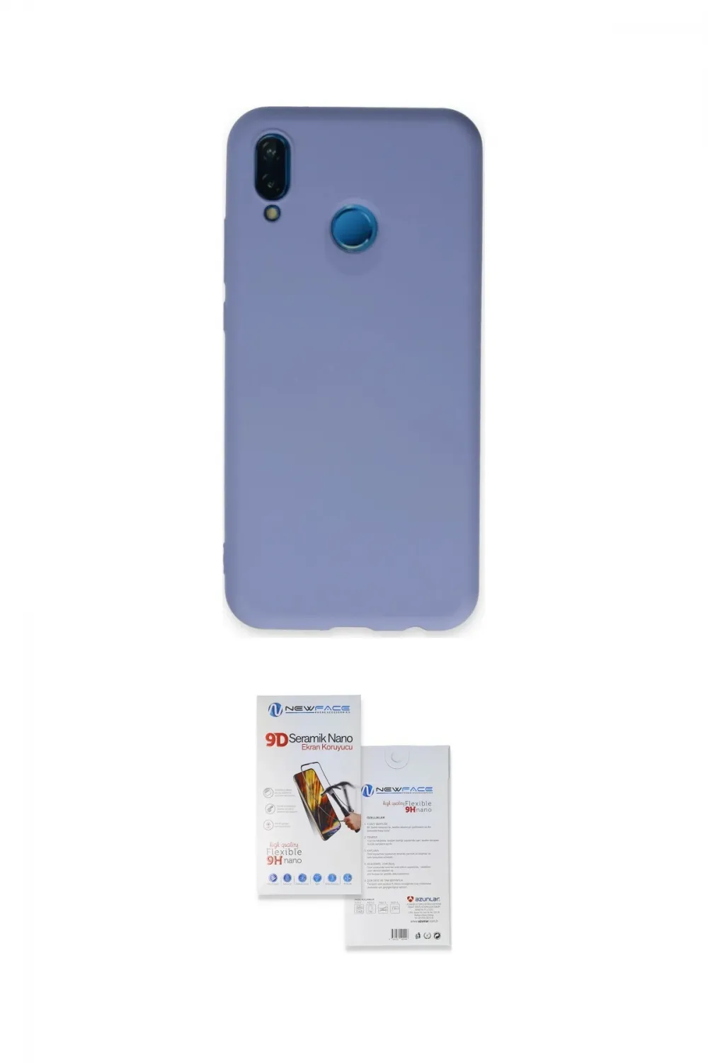 ieg™ P20 Lite Kılıf Ahenk Serisi - Siyah Seramik Nano Ekran Koruyucu