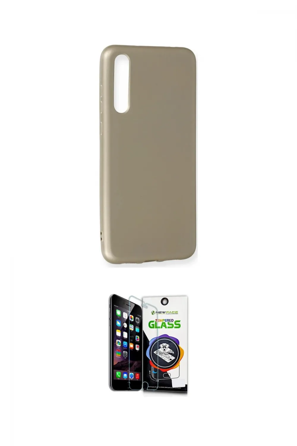 ieg™ P20 Pro Kılıf Kozmos Yansıma Özel Seri - Şeffaf Temperli Cam Ekran Koruyucu