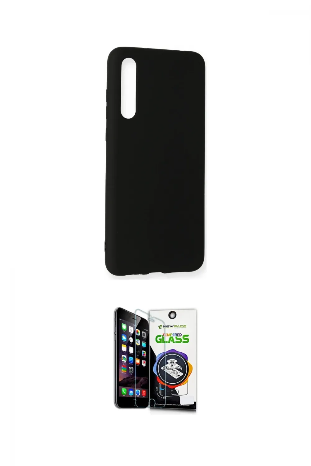 ieg™ P20 Pro Kılıf Kozmos Yansıma Özel Seri - Şeffaf Temperli Cam Ekran Koruyucu