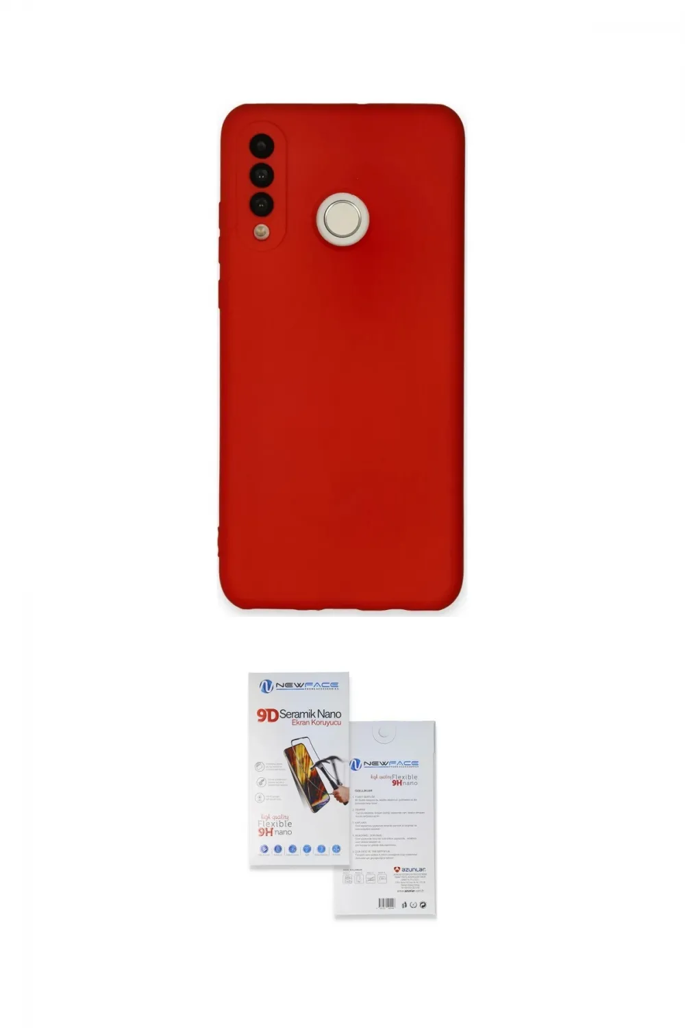 ieg™ P30 Lite Kılıf Ahenk Serisi - Siyah Seramik Nano Ekran Koruyucu