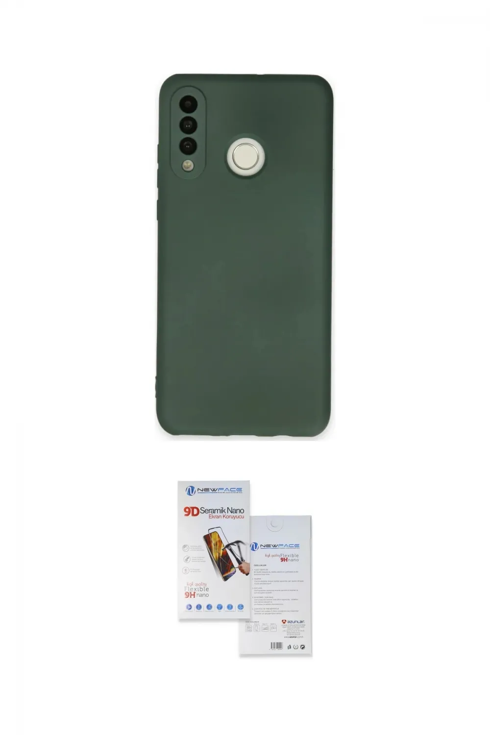 ieg™ P30 Lite Kılıf Ahenk Serisi - Siyah Seramik Nano Ekran Koruyucu