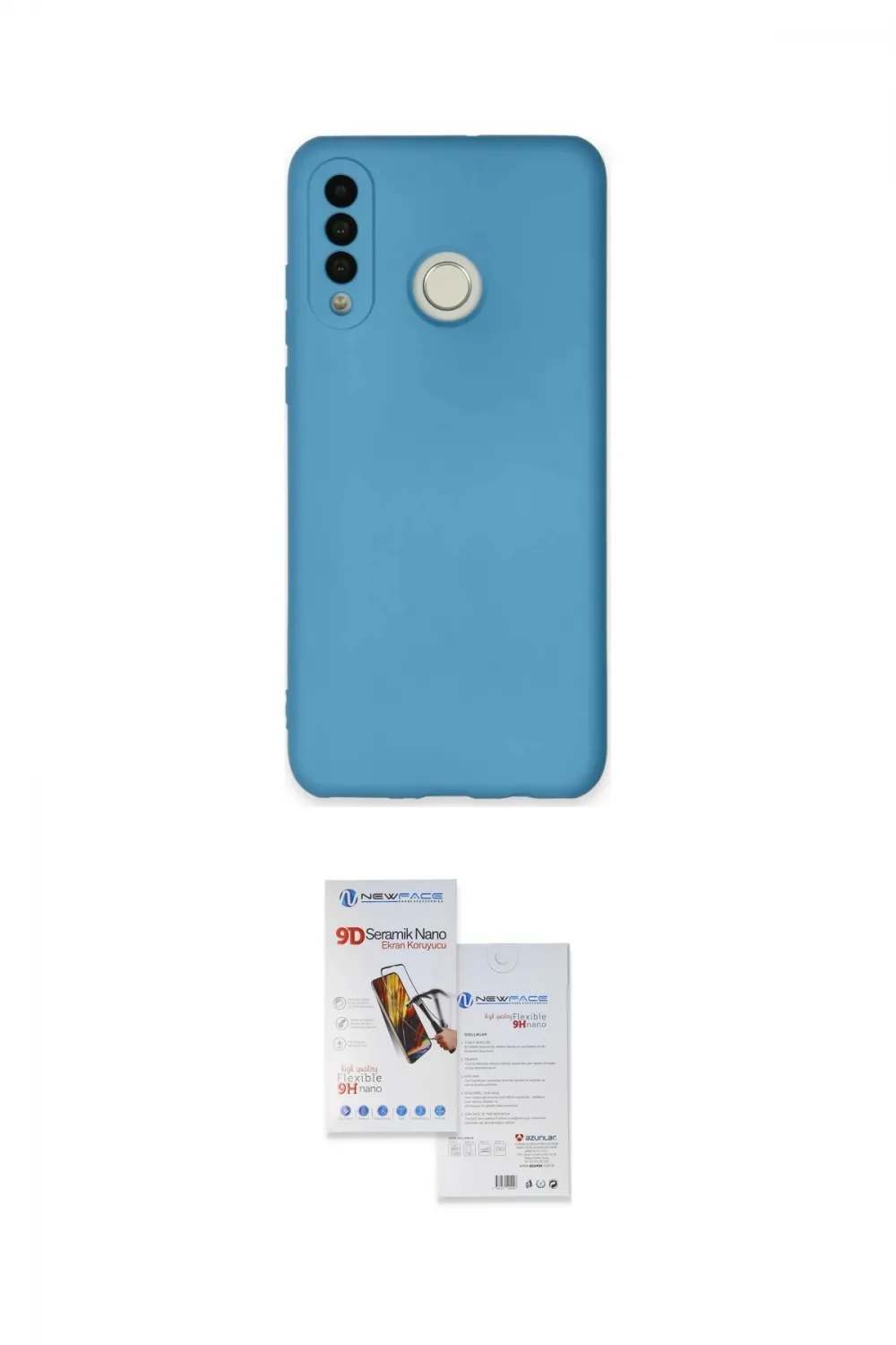 ieg™ P30 Lite Kılıf Ahenk Serisi - Siyah Seramik Nano Ekran Koruyucu