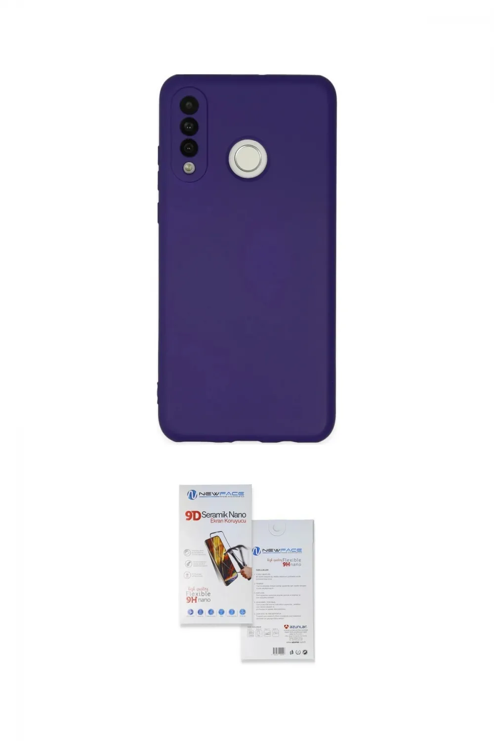 ieg™ P30 Lite Kılıf Ahenk Serisi - Siyah Seramik Nano Ekran Koruyucu