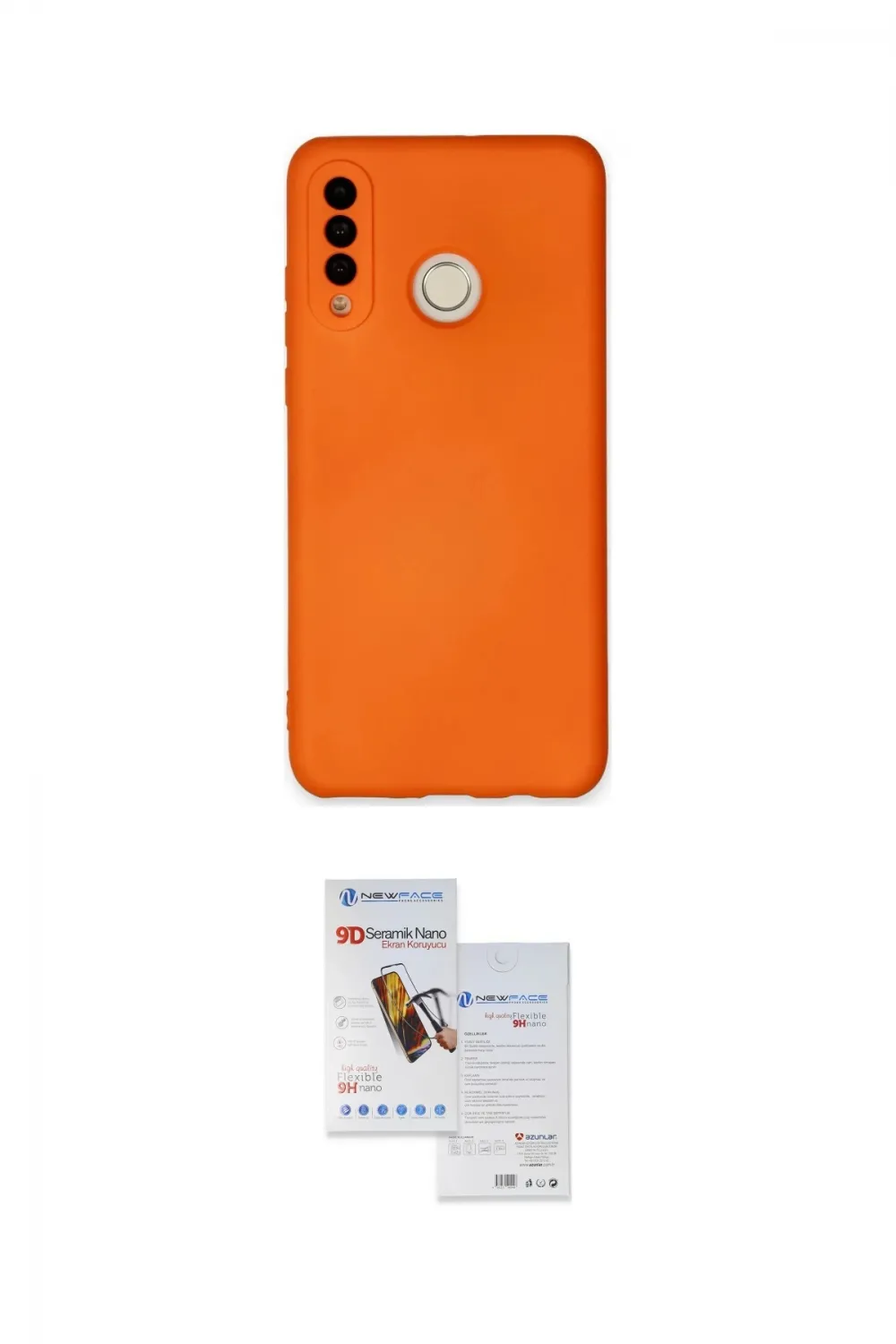 ieg™ P30 Lite Kılıf Ahenk Serisi - Siyah Seramik Nano Ekran Koruyucu