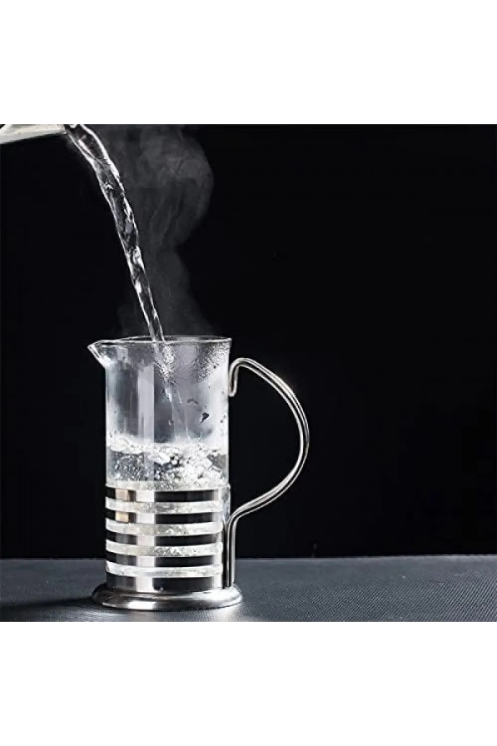 PASLANMAZ ÇELİK GÖVDELİ FRENCH PRESS KAHVE VE ÇAY DEMLEME APARATI