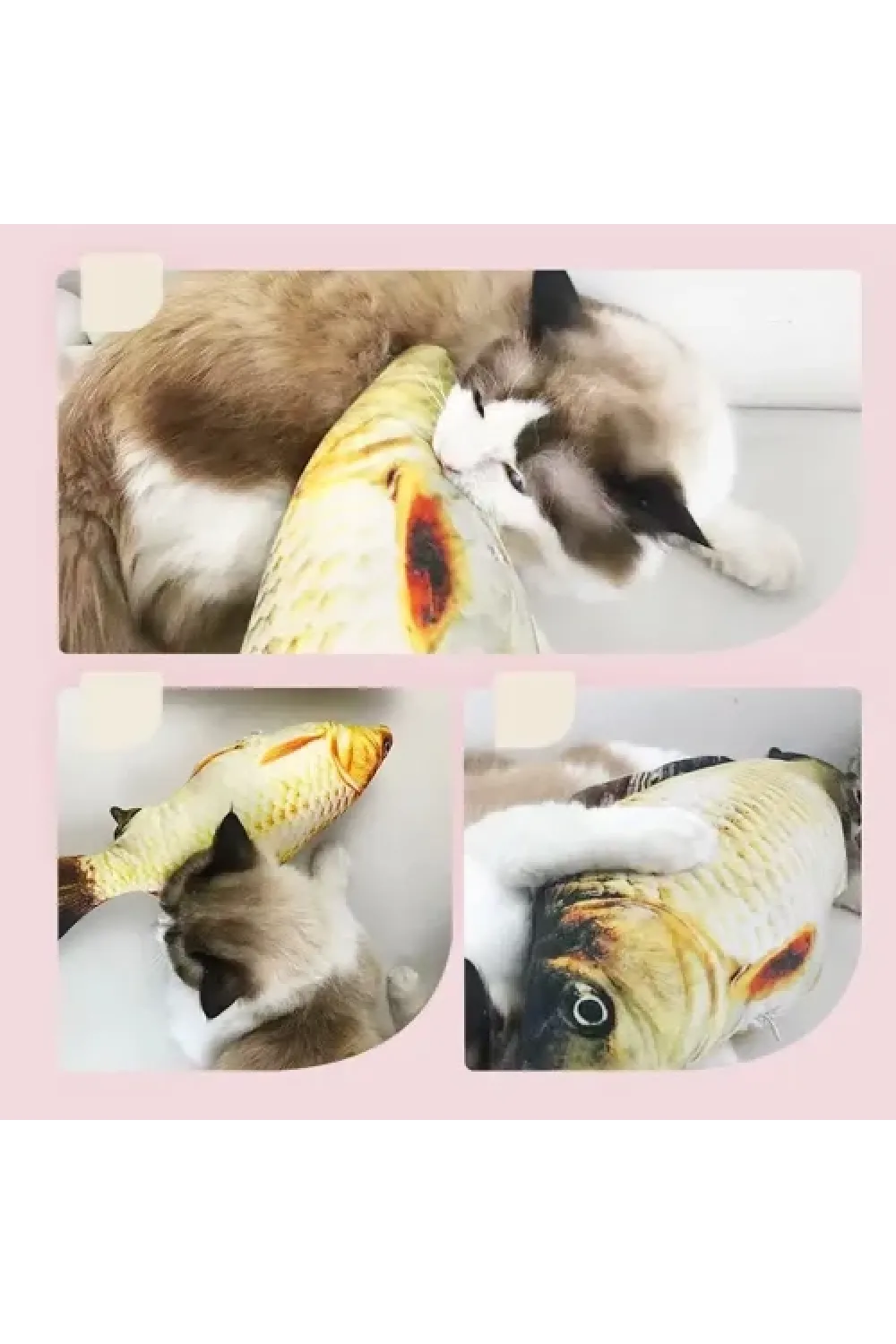 Peluş Balık Kedi Oyuncağı