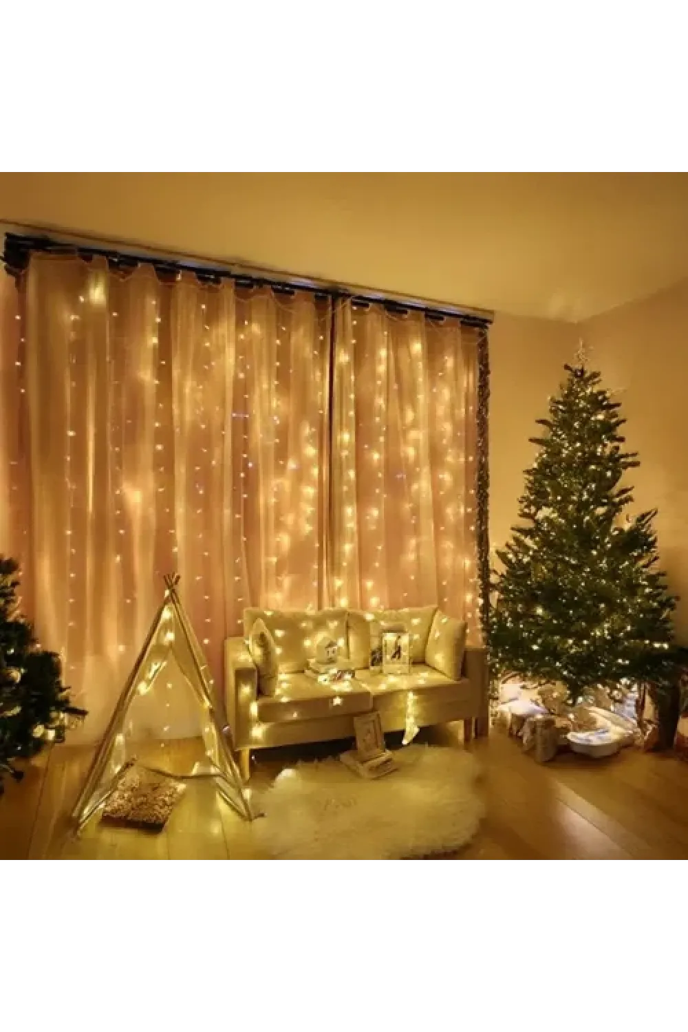 Peri Perde Led 3*3m 300 Led Gün Işığı