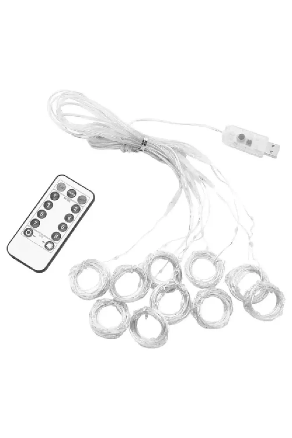 Peri Perde Led 3*3m 300 Led Gün Işığı