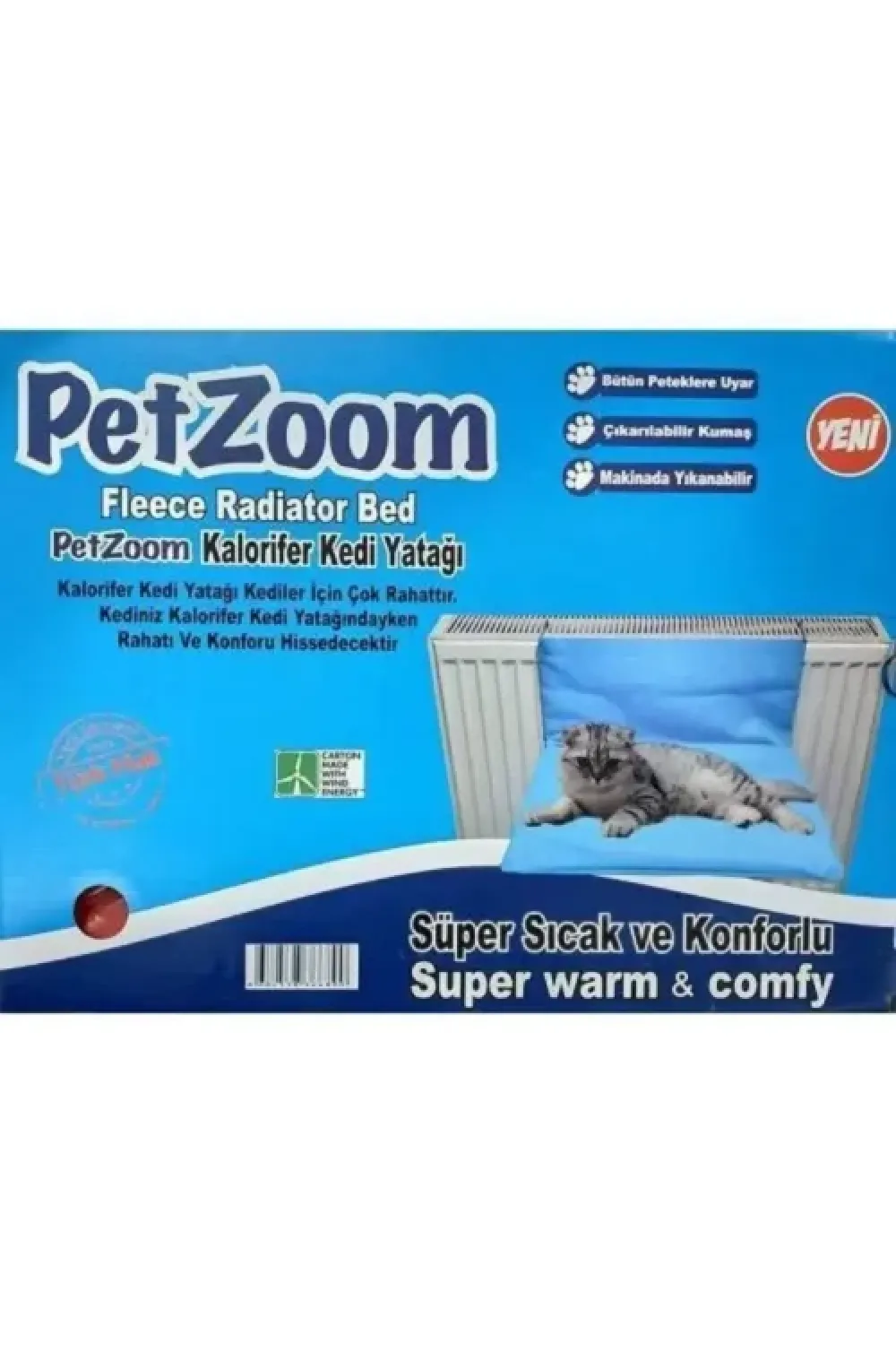 PetZoom Kedi Kalorifer Yatağı