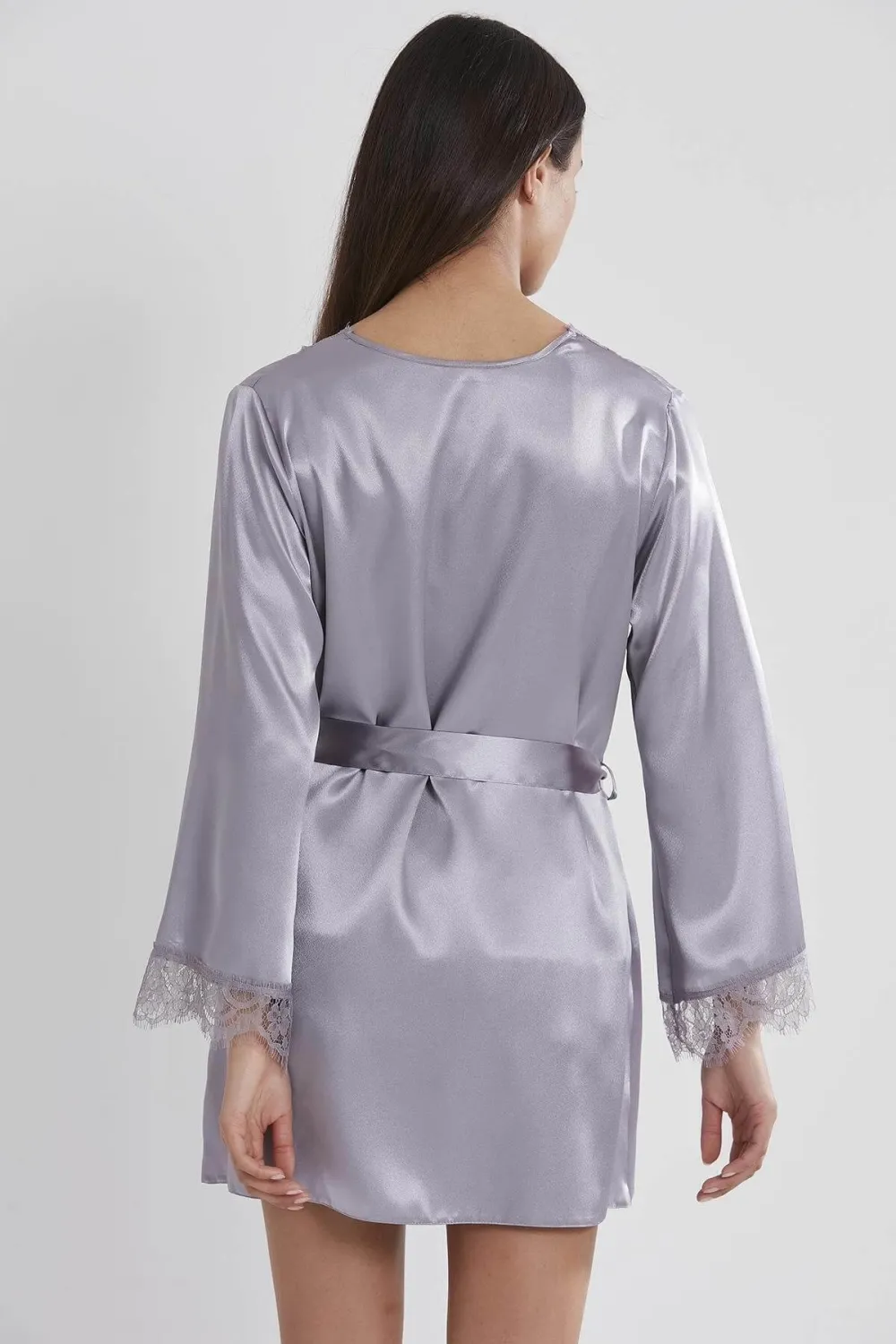 ieg™ Pierre Cardin 2490 Bayan Sabahlıklı Saten Şort Takım