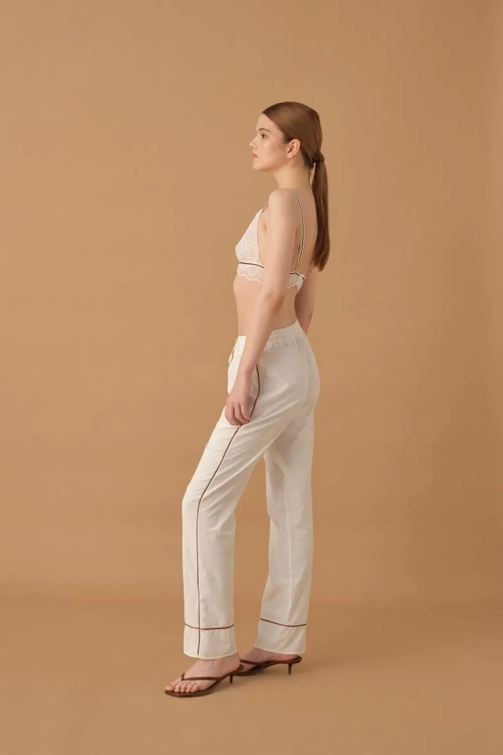 ieg™ Pierre Cardin 25235 Kadın 3Lü Braletli Biyeli Pijama Takım