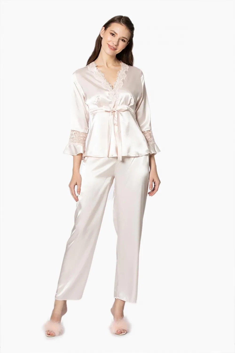 ieg™ Pierre Cardin 6025 Kısa Gecelikli 6lı Set