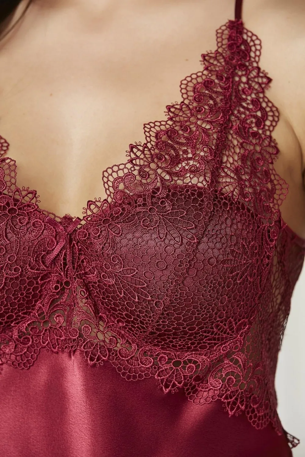 ieg™ Pierre Cardin 6040 Kısa Gecelikli 6lı İpek Set