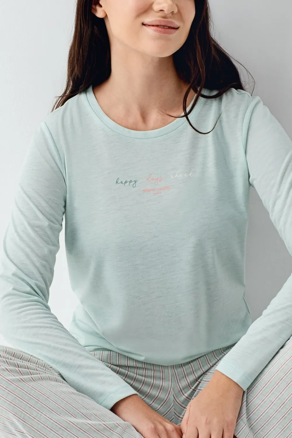 ieg™ Pierre Cardin 9050-S Kadın Uzun Kol Pijama Takım
