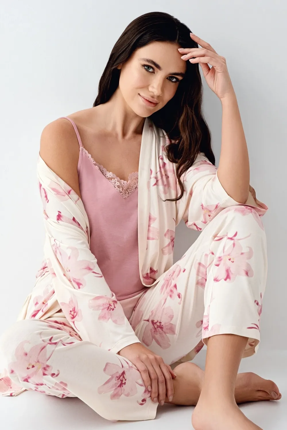 ieg™ Pierre Cardin 9058-S 3lü Pijama Takımı