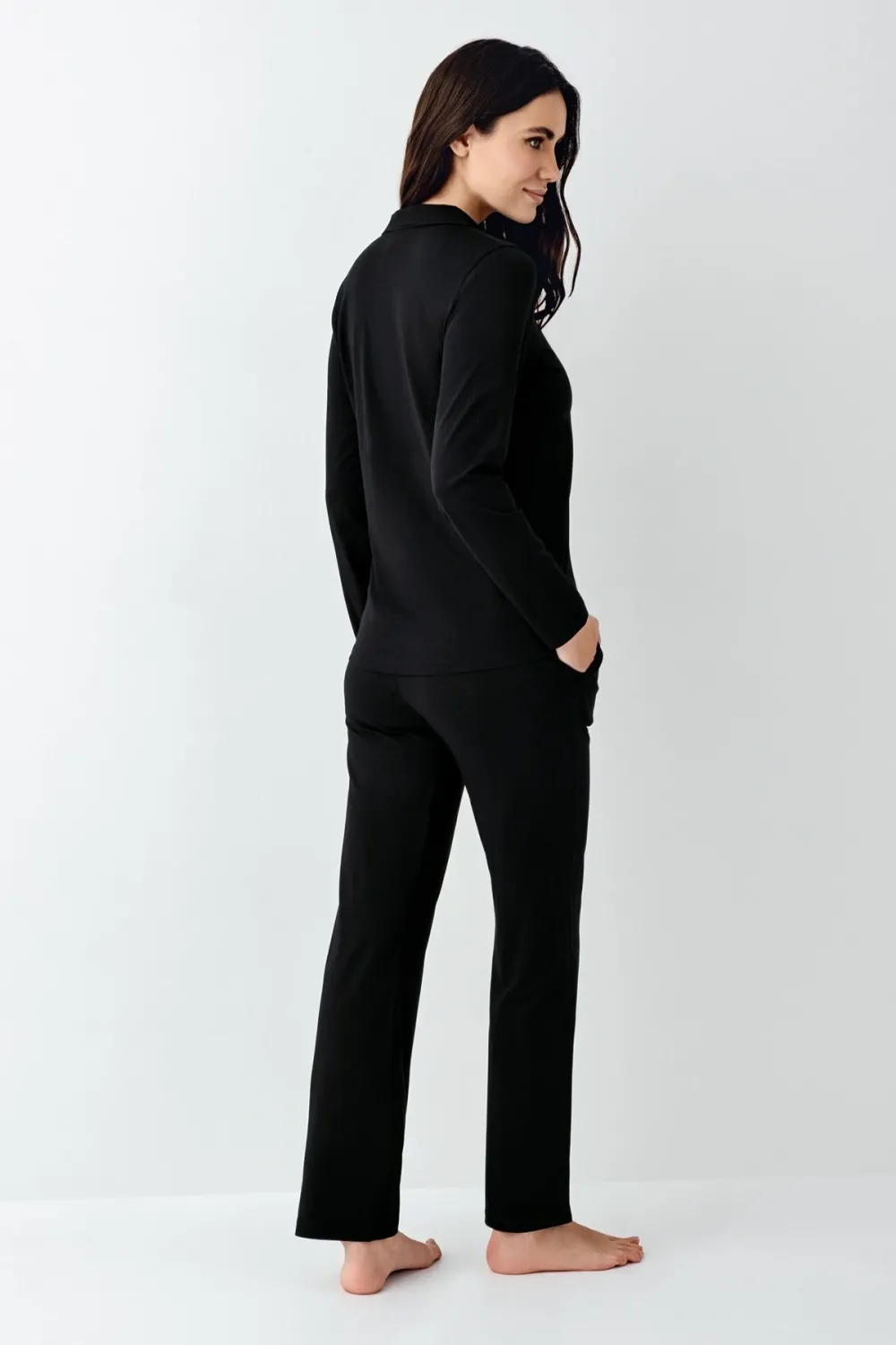 ieg™ Pierre Cardin 9115-S Kadın Uzun Kol Pijama Takımı