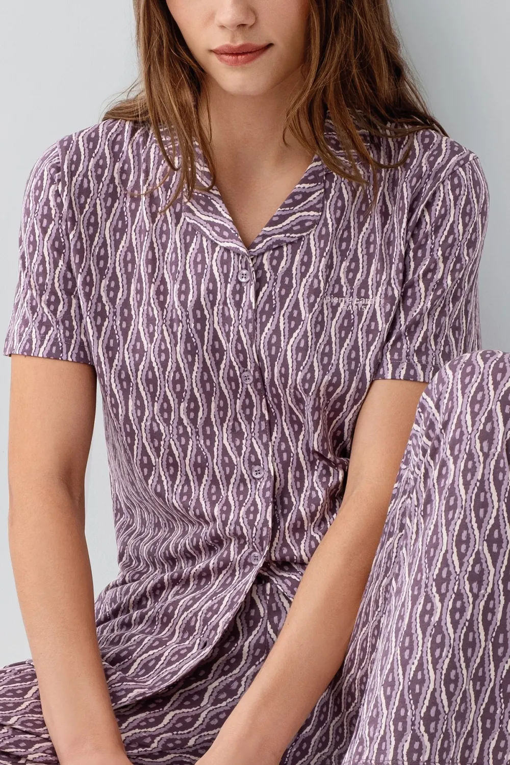 ieg™ Pierre Cardin 9184-S Kadın Gömlek Pijama Takım