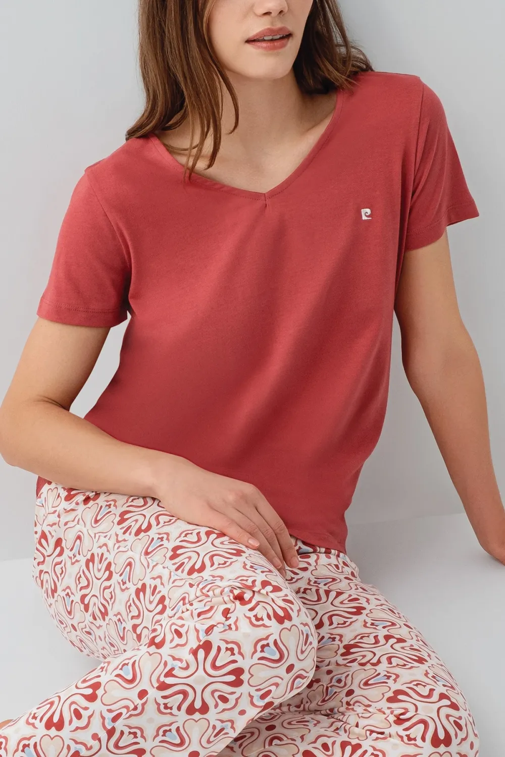 ieg™ Pierre Cardin 9195-X Kadın Kısa Kol Pijama Takımı