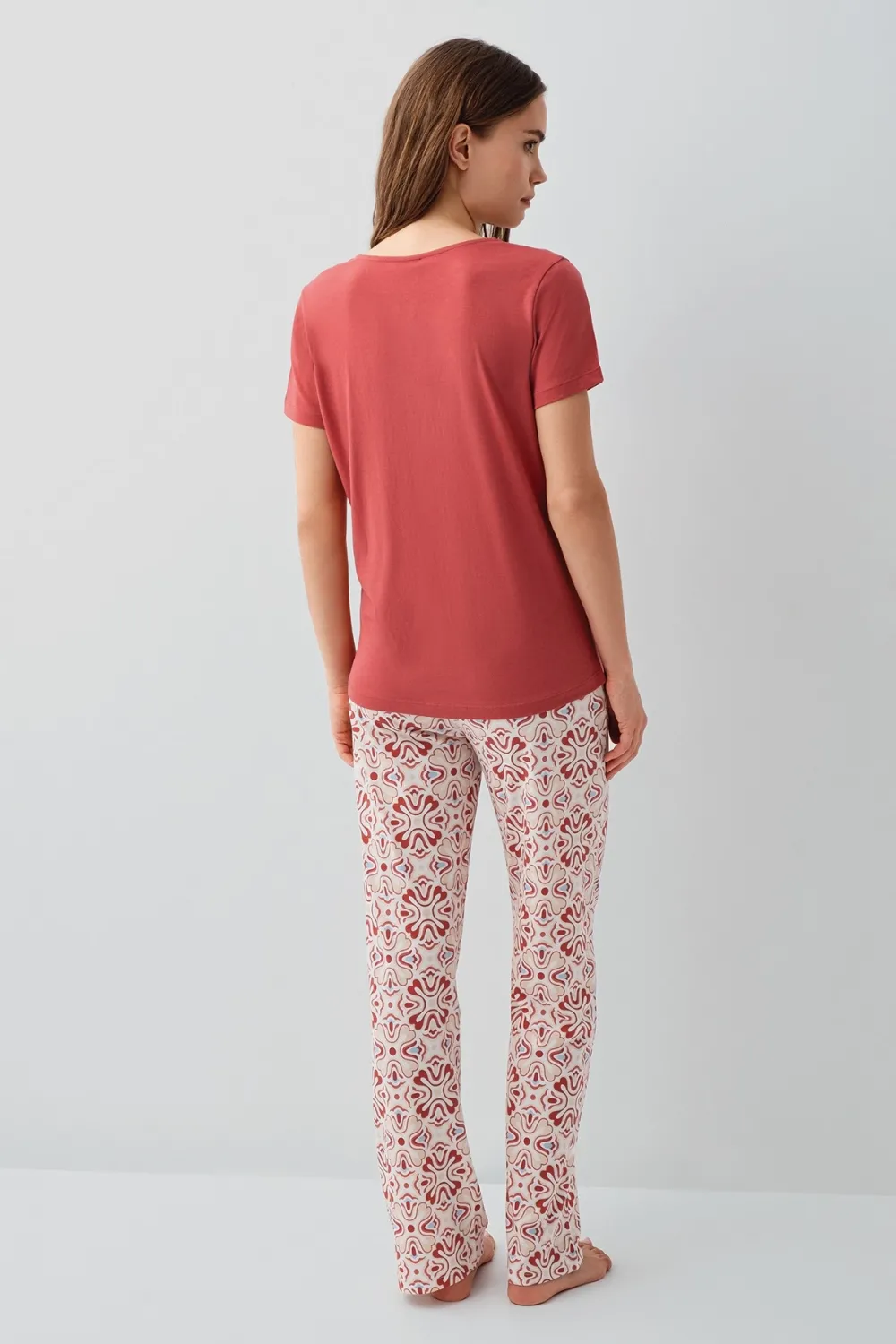 ieg™ Pierre Cardin 9195-X Kadın Kısa Kol Pijama Takımı
