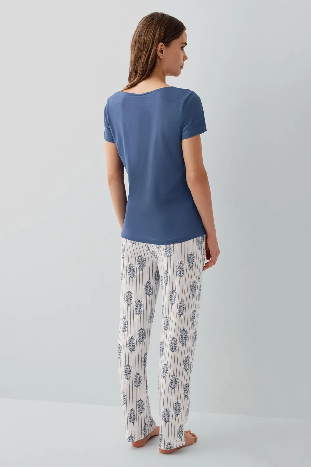 ieg™ Pierre Cardin 9214-S Kadın Kısa Kol Pijama Takımı