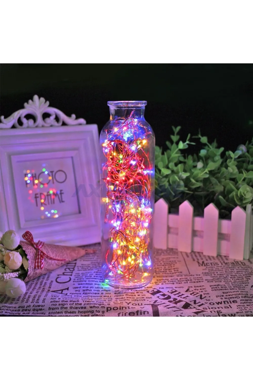 Pilli Dekoratif Peri Led Işık 3 Metre (RGB) Gaming Aydınlatma