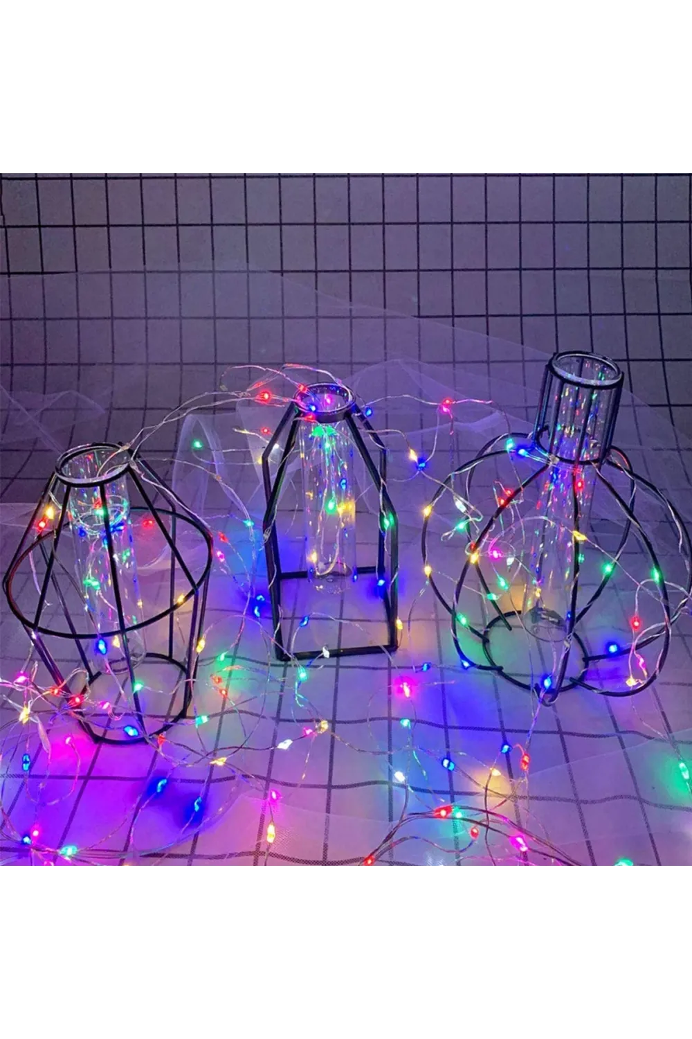 Pilli Dekoratif Peri Led Işık 3 Metre (RGB) Gaming Aydınlatma