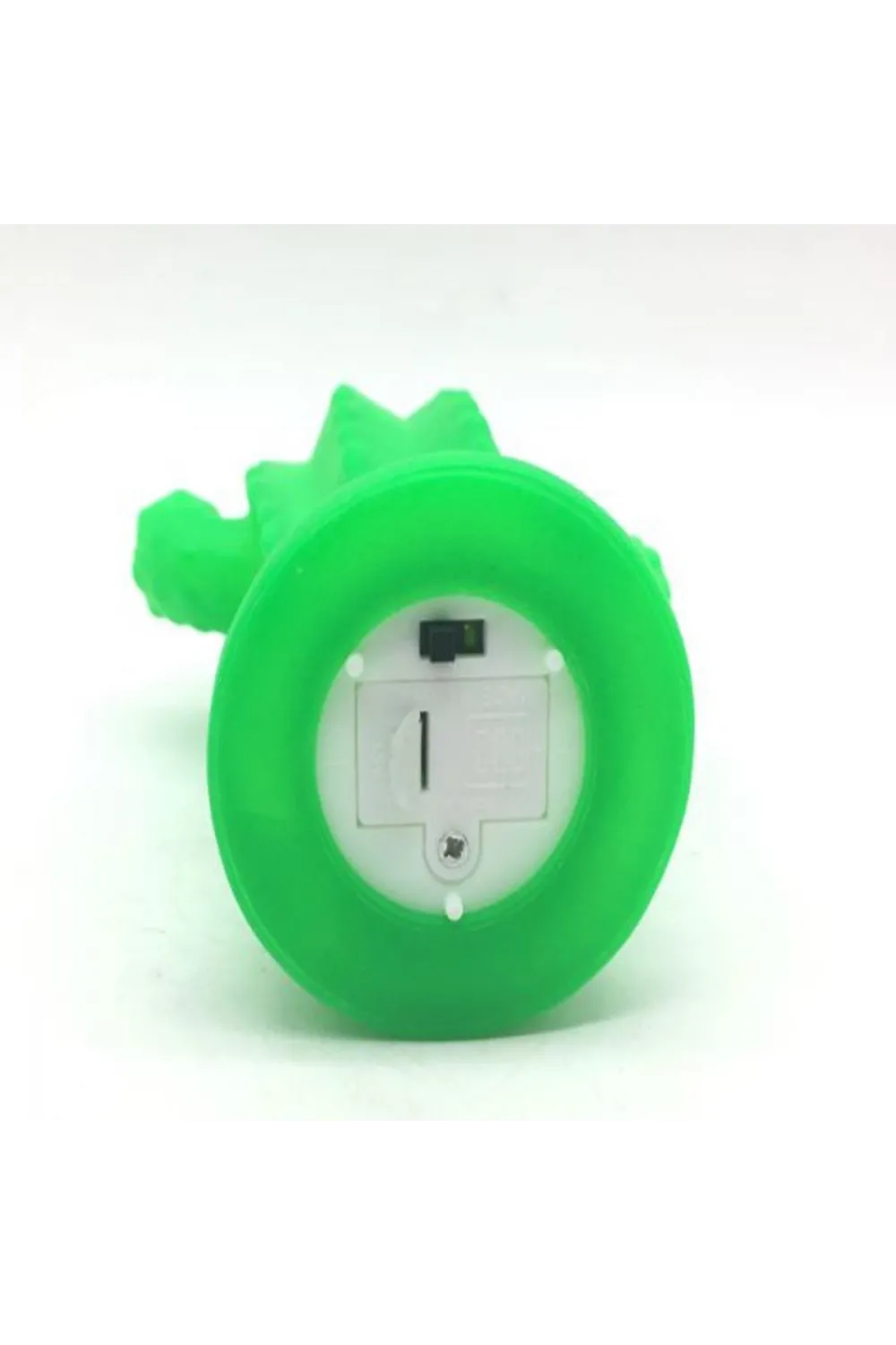Pilli Silikon Led Işıklı Sevimli Kaktüs Gece Lambası Aydınlatması