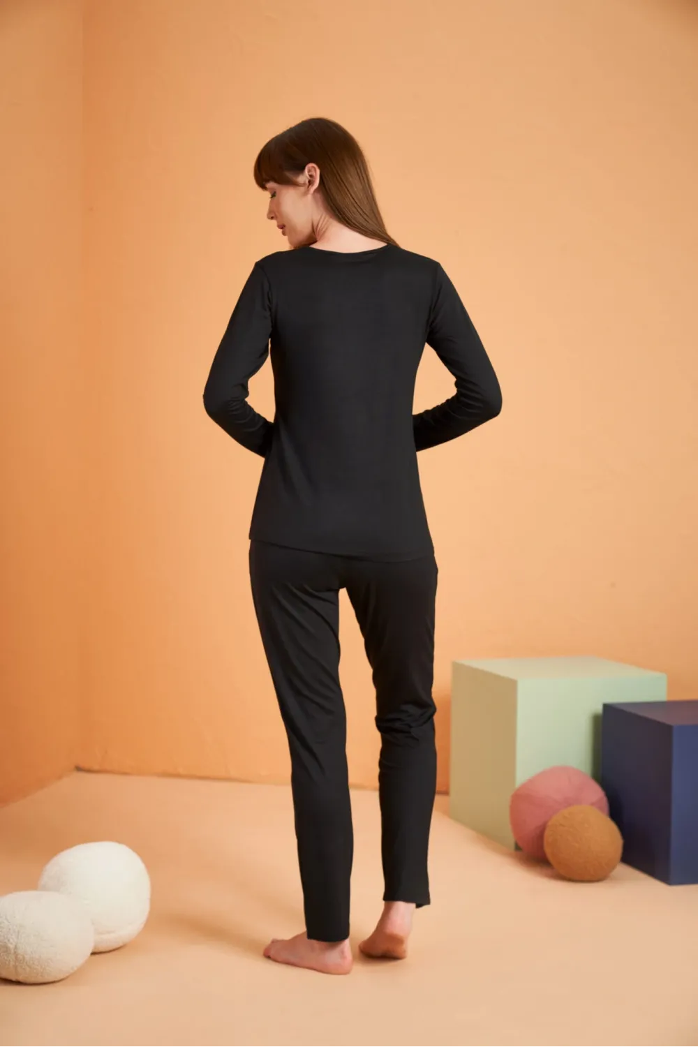 ieg™ PJS 28048 Kadın Patlı Pijama Takım