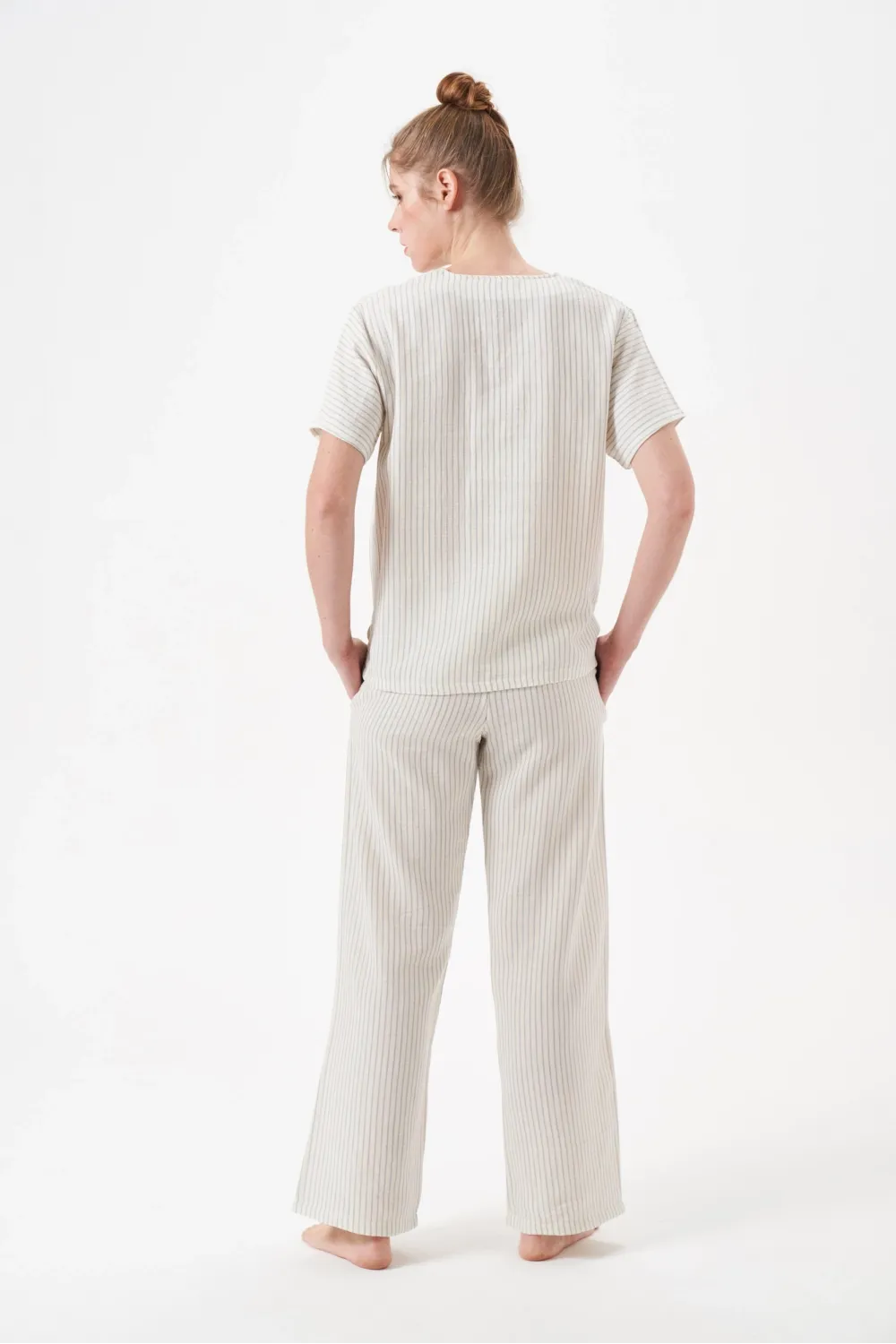 ieg™ PJS 29098 Kadın Düğmeli Pijama Takım