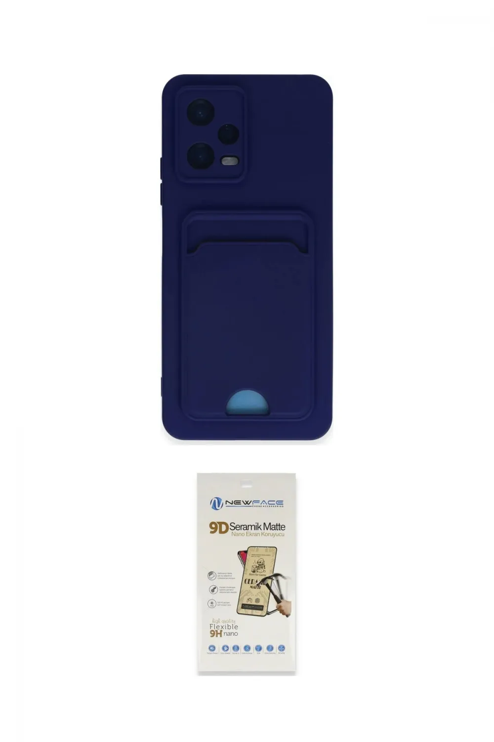 ieg™ Poco X5 5G Kılıf Vadi Çizgi Prime - Siyah Mat Seramik Nano Ekran Koruyucu