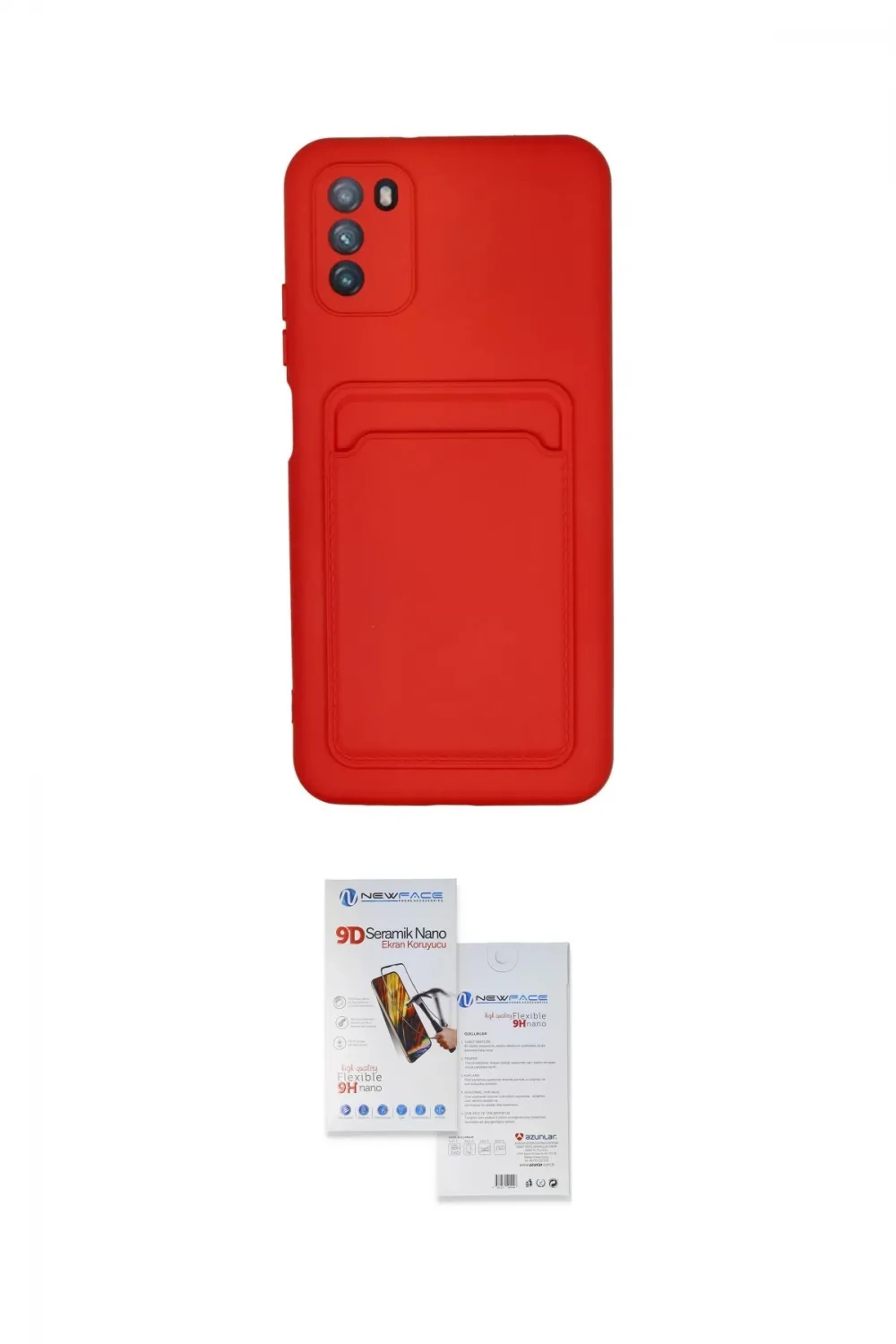 ieg™ Pocophone M3 Kılıf Vadi Çizgi Prime - Siyah Seramik Nano Ekran Koruyucu