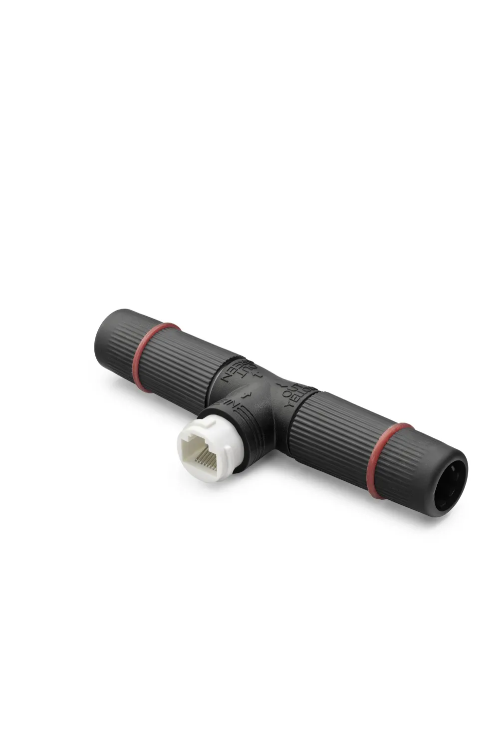 Poe Splitter T Tipi Su Geçirmez Rj45 Konnektör - Siyah ND2452