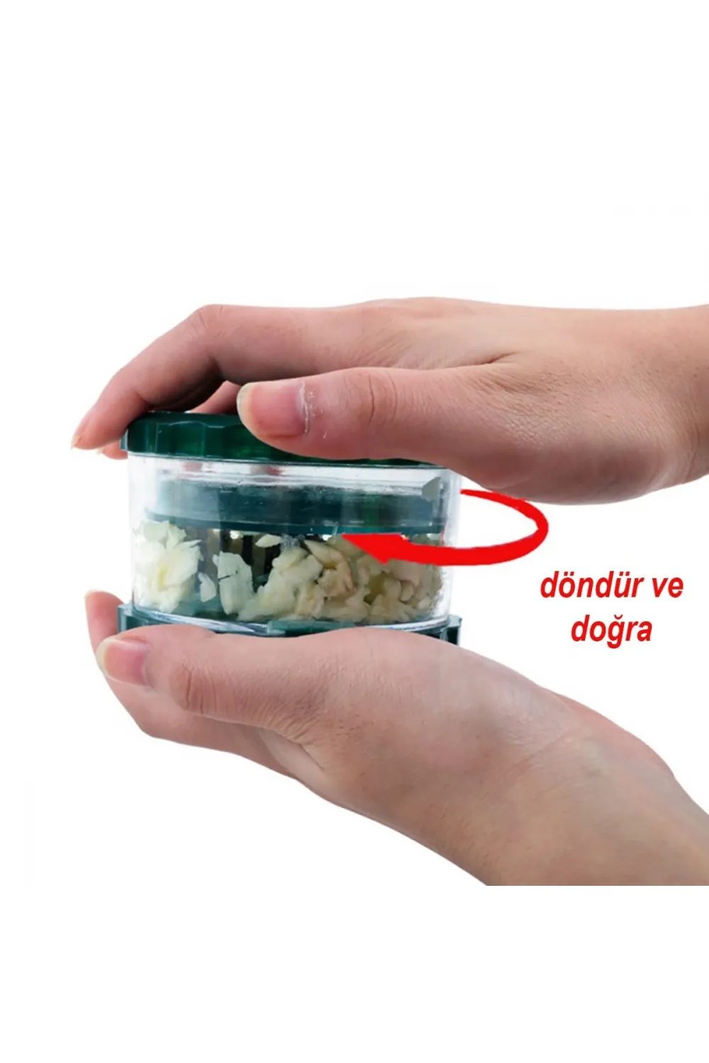 Pratik Sarımsak Ezme Doğrama Rendeleme  Öğütme Aleti Aparatı