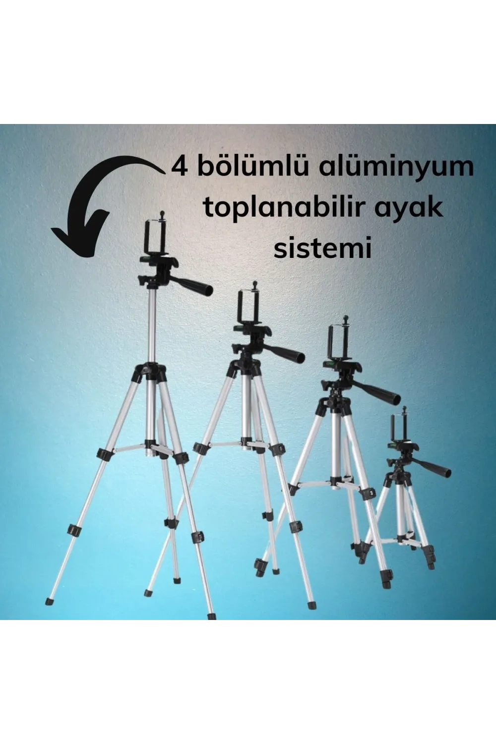 Profesyonel Fotoğraf Makinası Tripodu